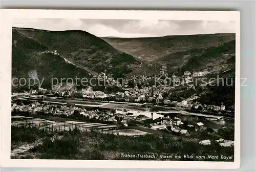 AK / Ansichtskarte Traben Trarbach Blick vom Mont Royal Kat. Traben Trarbach