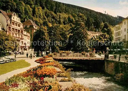 AK / Ansichtskarte Bad Wildbad Partie an der Enz Kurort Schwarzwald Kat. Bad Wildbad