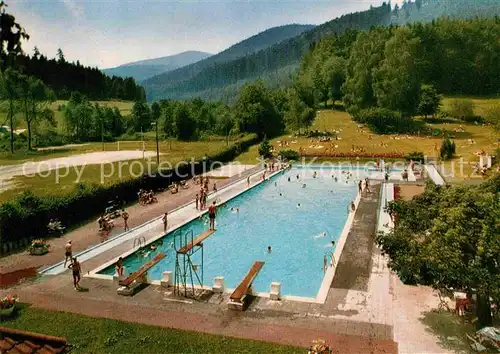 AK / Ansichtskarte Bad Herrenalb Freischwimmbad Kurort Schwarzwald Kat. Bad Herrenalb