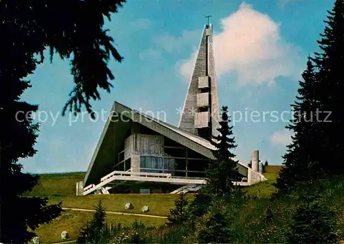 AK / Ansichtskarte Feldberg Schwarzwald Kirche der Vekrlaerung Christi Architekt Rainer Disse Kat. Feldberg (Schwarzwald)