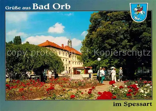 AK / Ansichtskarte Bad Orb Rosengarten Kurort im Naturpark Spessart Kat. Bad Orb