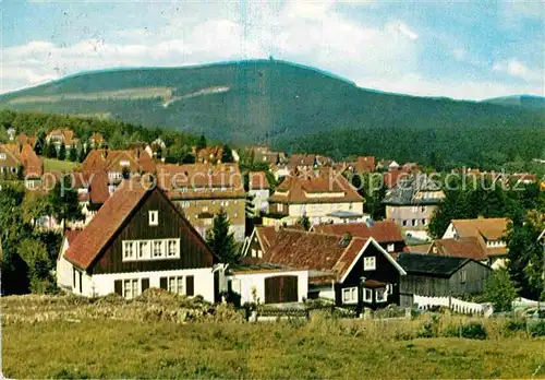 AK / Ansichtskarte Braunlage Panorama Hoehenluftkurort mit Wurmberg Kat. Braunlage Harz