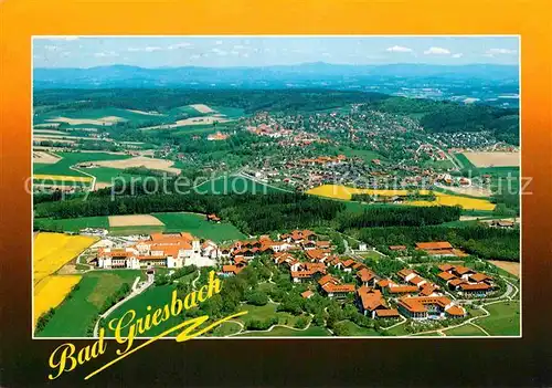 AK / Ansichtskarte Bad Griesbach Rottal Dreiquellenbad Kurort Fliegeraufnahme Kat. Bad Griesbach i.Rottal