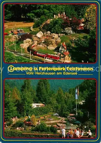 AK / Ansichtskarte Herzhausen Edersee Camping und Ferienpark Teichmann Landessieger Kat. Edertal