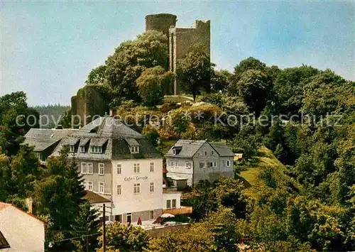 AK / Ansichtskarte Oberreifenberg Kurhotel Haus Reifenberg Burg Kat. Schmitten