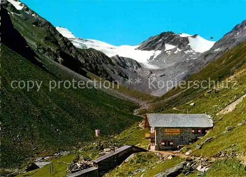 AK / Ansichtskarte oetztal Tirol Falkners Gastwirtschaft Rettenbachalm oetztaler Alpen Kat. Laengenfeld