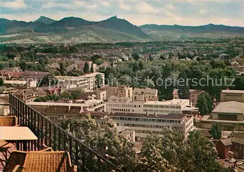 AK / Ansichtskarte Bad Godesberg Panorama Blick von der Godesburg auf Stadt und Siebengebirge Kat. Bonn