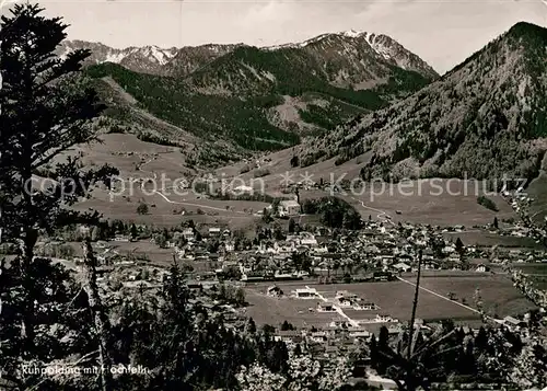 AK / Ansichtskarte Ruhpolding Panorama mit Hochfelln Chiemgauer Alpen Kat. Ruhpolding