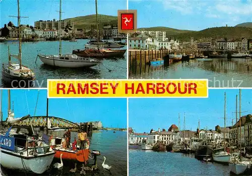 AK / Ansichtskarte Ramsey Isle of Man Harbour Kat. ramsey