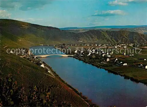 AK / Ansichtskarte Niederemmel Panorama Moseltal Weinberge Kat. Piesport