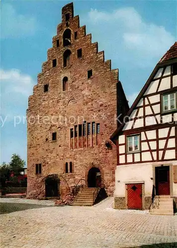 AK / Ansichtskarte Bad Wimpfen Steinhaus erbaut um 1200 Historisches Gebaeude Kat. Bad Wimpfen