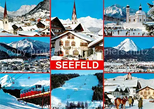 AK / Ansichtskarte Seefeld Tirol Ortsmotive XII Olympische Winterspiele Kat. Seefeld in Tirol