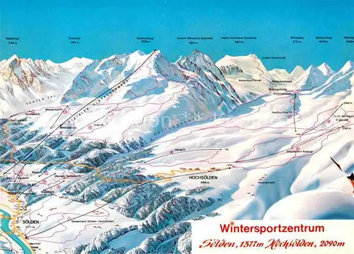 AK / Ansichtskarte Soelden oetztal Wintersportzentrum oetztaler Alpen Kat. Soelden