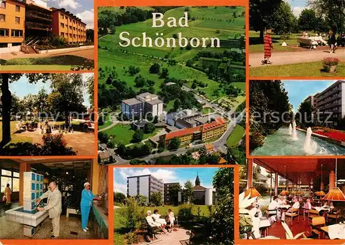 AK / Ansichtskarte Bad Schoenborn Sankt Rochus Klinik Schwefelbad Mingolsheim Kat. Bad Schoenborn