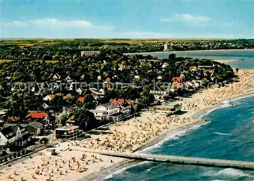 AK / Ansichtskarte Niendorf Ostseebad Fliegeraufnahme Kat. Timmendorfer Strand