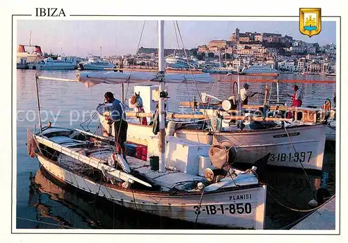 AK / Ansichtskarte Ibiza Islas Baleares Fischerhafen Fischkutter Kat. Ibiza