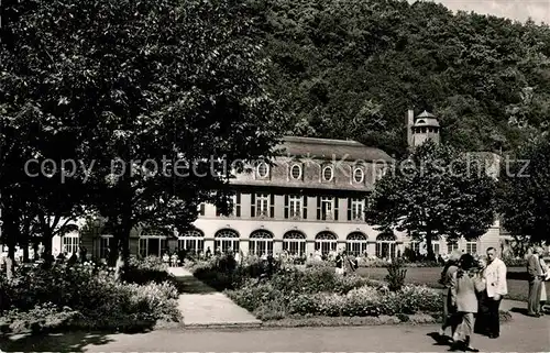 AK / Ansichtskarte Bad Bertrich Kurgarten Wandelhalle Kat. Bad Bertrich