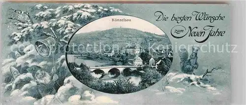 AK / Ansichtskarte Kuenzelsau Bruecke Kat. Kuenzelsau
