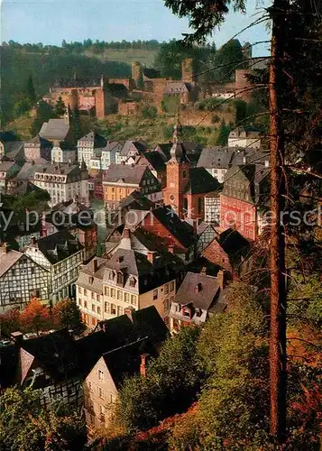 AK / Ansichtskarte Monschau mit Schlossruine Kat. Monschau