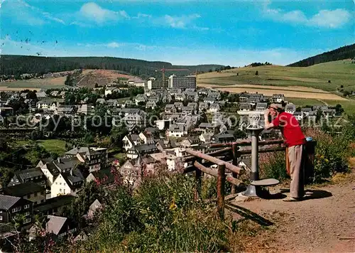 AK / Ansichtskarte Willingen Sauerland mit Kurklinik  Kat. Willingen (Upland)