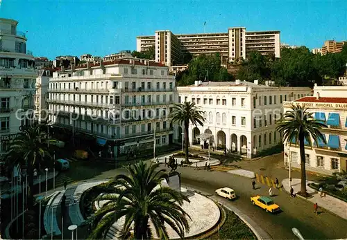 AK / Ansichtskarte Alger Algerien Place Emir Abdelkader