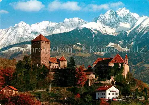 AK / Ansichtskarte Merano Suedtirol Schloss Tirol  Kat. Merano