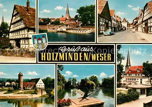 AK / Ansichtskarte Holzminden Weser Ortansichten Kat. Holzminden