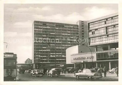 AK / Ansichtskarte Berlin Berliner Bank Hochhaus Kat. Berlin