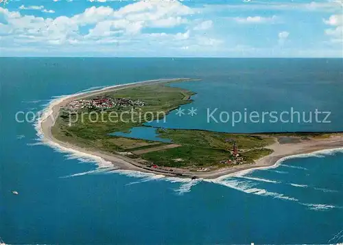 AK / Ansichtskarte Wangerooge Nordseebad Nordseeinsel Fliegeraufnahme Kat. Wangerooge