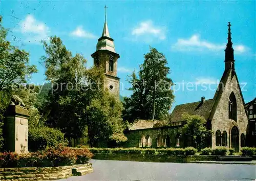 AK / Ansichtskarte Bad Herrenalb Denkmal Kirche Heilklimatischer Kurort im Schwarzwald Kat. Bad Herrenalb