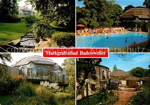 AK / Ansichtskarte Badenweiler Markgrafenbad Heilbad Kurort Schwarzwald Kat. Badenweiler