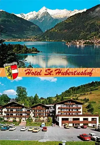 AK / Ansichtskarte Zell See Hotel St Hubertushof Kitzsteinhorn Hohe Tauern Kat. Zell am See