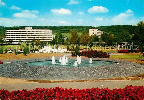 AK / Ansichtskarte Bad Soden Salmuenster Neuer Kurpark Wasserspiele Kat. Bad Soden Salmuenster