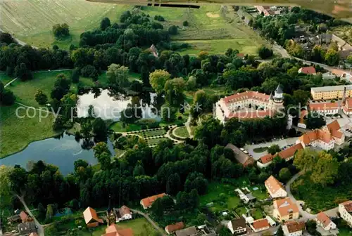 AK / Ansichtskarte Teupitz Schloss Fliegeraufnahme Kat. Teupitz