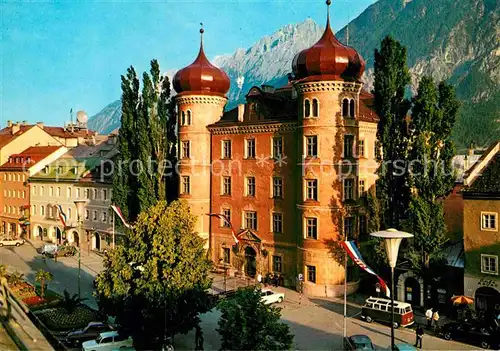 AK / Ansichtskarte Lienz Tirol Hauptplatz mit Lieburg Kat. Lienz