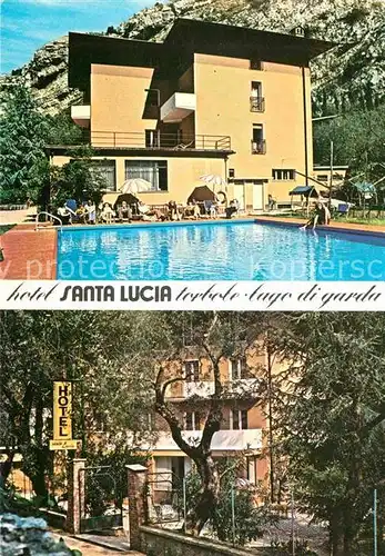 AK / Ansichtskarte Torbole Lago di Garda Hotel Santa Lucia Kat. Italien