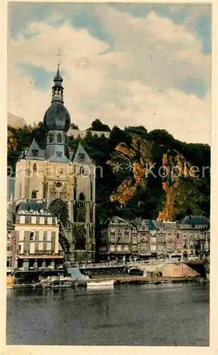 AK / Ansichtskarte Dinant sur Meuse Vue sur la Cathedrale