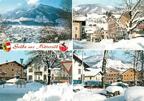 AK / Ansichtskarte Mittersill Oberpinzgau Panorama Ortsansichten Kat. Mittersill