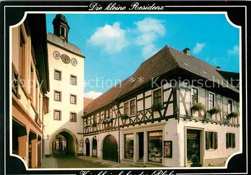 AK / Ansichtskarte Kirchheimbolanden Altes Fachwerkhaus am Vorstadtturm Kat. Kirchheimbolanden