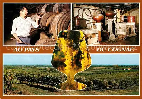 AK / Ansichtskarte Cognac Maitre de chai det distillerie de Cognac Kat. Cognac