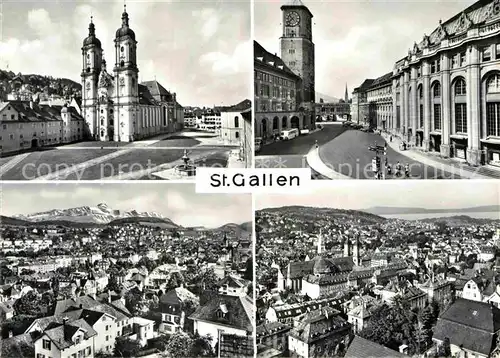 AK / Ansichtskarte St Gallen SG Teilansichten Kat. St Gallen