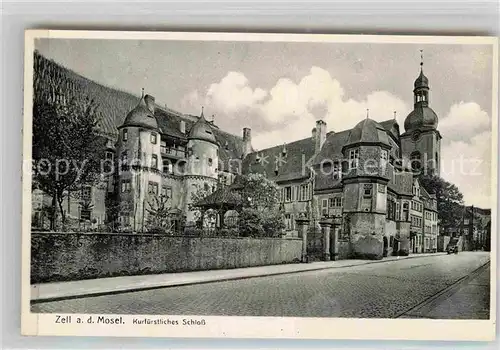 AK / Ansichtskarte Zell Mosel Kurfuerstliches Schloss Kat. Zell (Mosel)