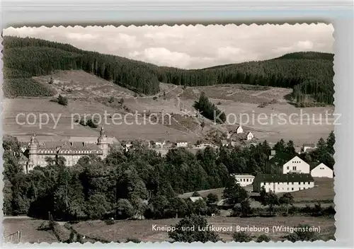 AK / Ansichtskarte Berleburg Bad Panorama Schloss Kat. Bad Berleburg