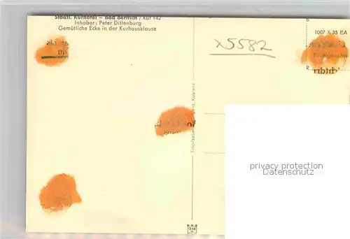 AK / Ansichtskarte Bad Bertrich Staatliches Kurhotel Ecke Kurhausklause Kat. Bad Bertrich