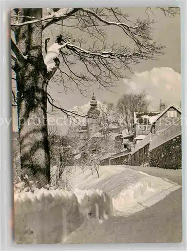 AK / Ansichtskarte Berleburg Bad Schlosspark Winter Kat. Bad Berleburg