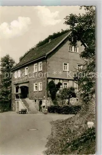 AK / Ansichtskarte Diedenshausen Wittgenstein Pension Klein Kat. Bad Berleburg