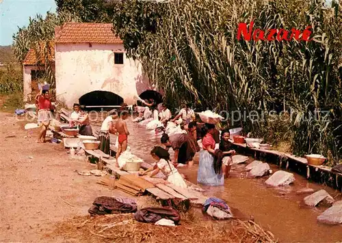 AK / Ansichtskarte Nazare Portugal Lavadeiras Waschfrauen Kat. 