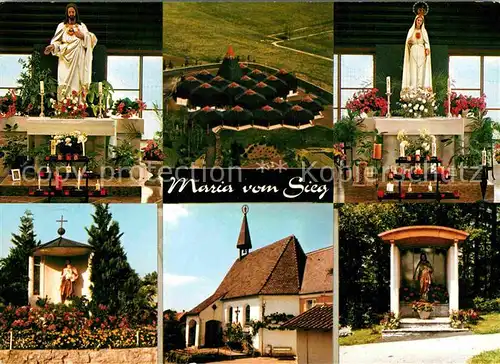 AK / Ansichtskarte Wigratzbad Herz Jesu  und Maria Suehnekirche Kat. Opfenbach