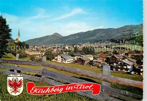 AK / Ansichtskarte Kirchberg Tirol gegen Hohe Salve Kat. Kirchberg in Tirol