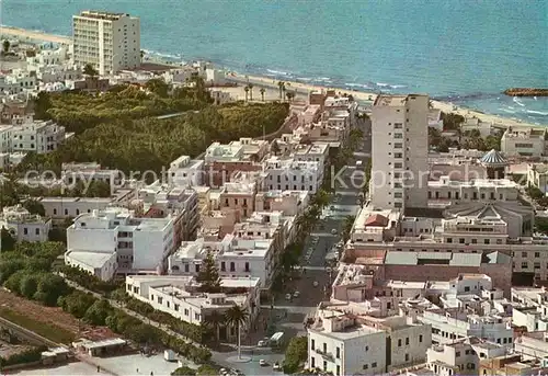 AK / Ansichtskarte Sousse Fliegeraufnahme Avenue Bourguiba Kat. Tunesien